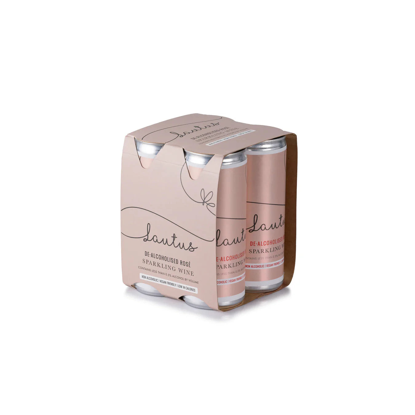 Lautus Sparkling Rosé 4-Pack Cans